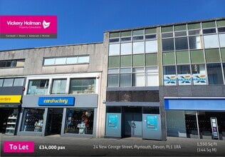 22-24 New George St, Plymouth for lease Building Photo- Image 2 of 3