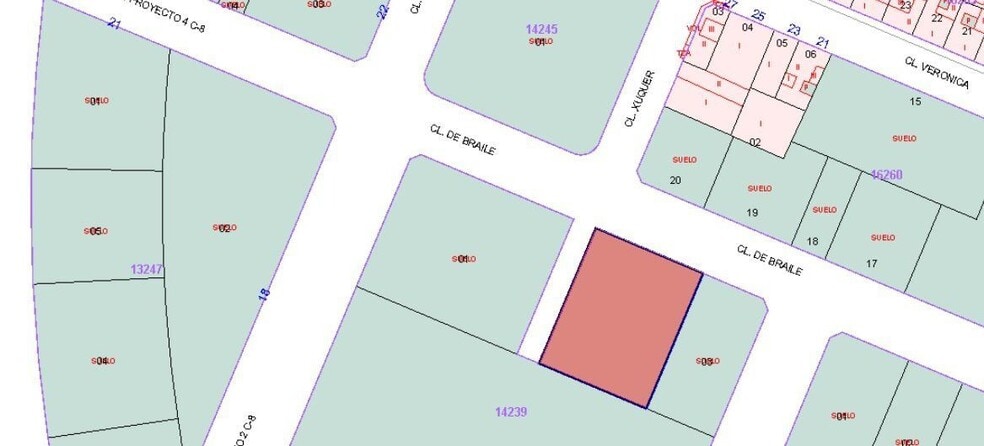 Carrer Braille, Sueca, Valencia for sale - Floor Plan - Image 2 of 8