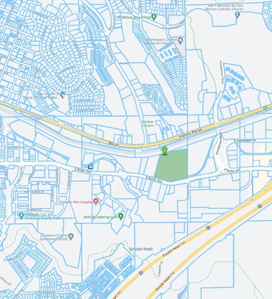 1600 E Butler Ave, Flagstaff, AZ à vendre - Plan cadastral - Image 2 de 2