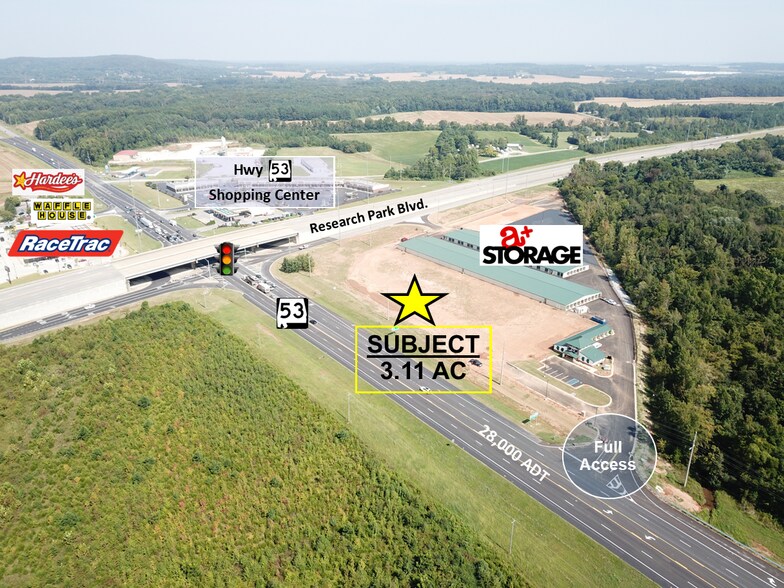 3720 Highway 53, Huntsville, AL à vendre - Aérien - Image 1 de 2