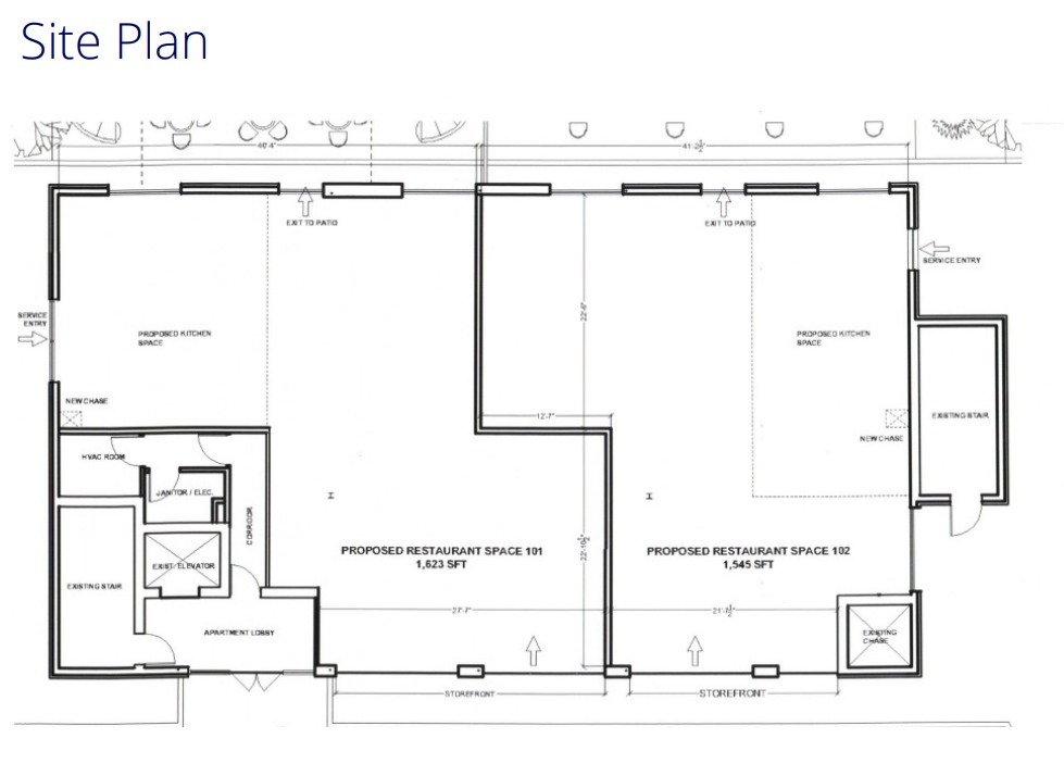 1012 Richmond Rd, Williamsburg, VA à louer Plan de site- Image 1 de 1