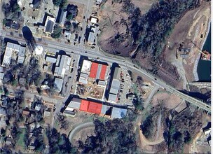211-215 James St, Tallassee, AL - AERIAL  map view