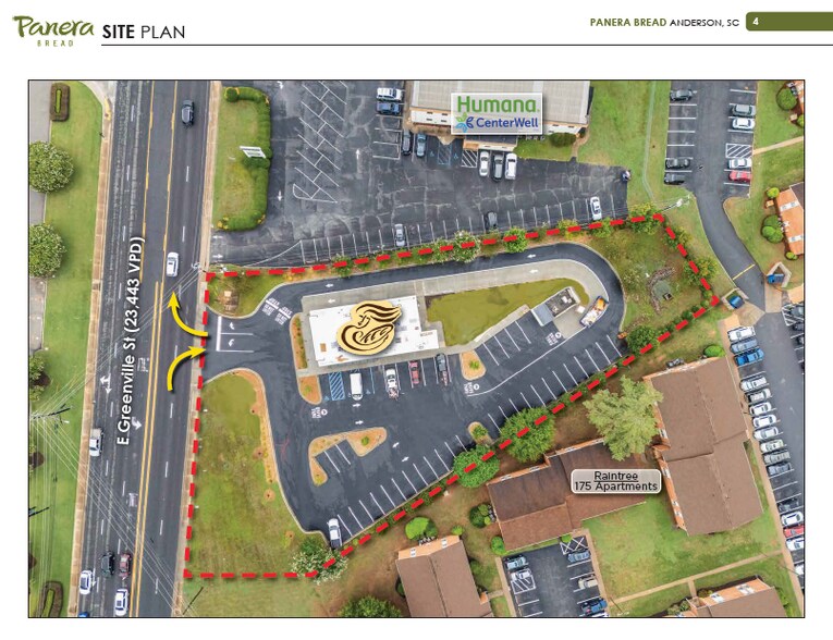 1702 E Greenville St, Anderson, SC à vendre - Photo du bâtiment - Image 2 de 5