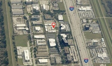 16000 Park Ten Pl, Houston, TX - Aérien Vue de la carte