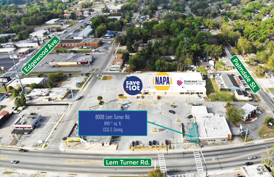 7912-8000 Lem Turner Rd, Jacksonville, FL à louer - Photo principale - Image 1 de 2