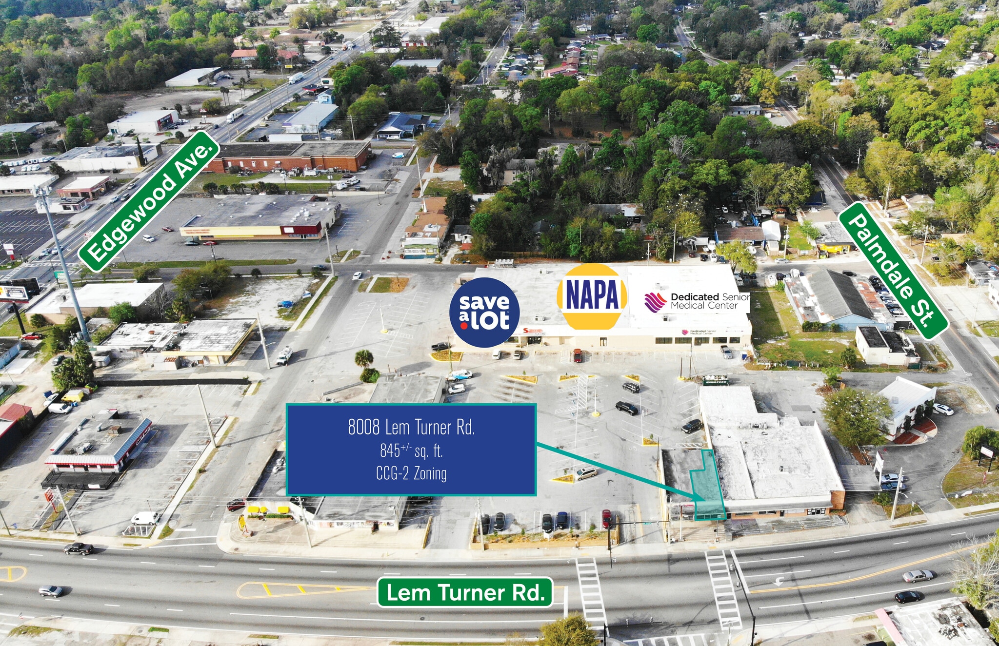 7912-8000 Lem Turner Rd, Jacksonville, FL for lease Primary Photo- Image 1 of 3