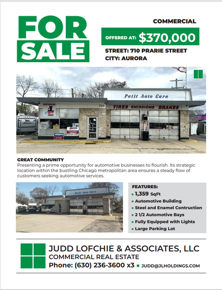 710 Prairie St, Aurora, IL for sale - Building Photo - Image 2 of 2