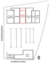 315-330 E Spring St, Palestine, TX à louer Plan de site- Image 1 de 1