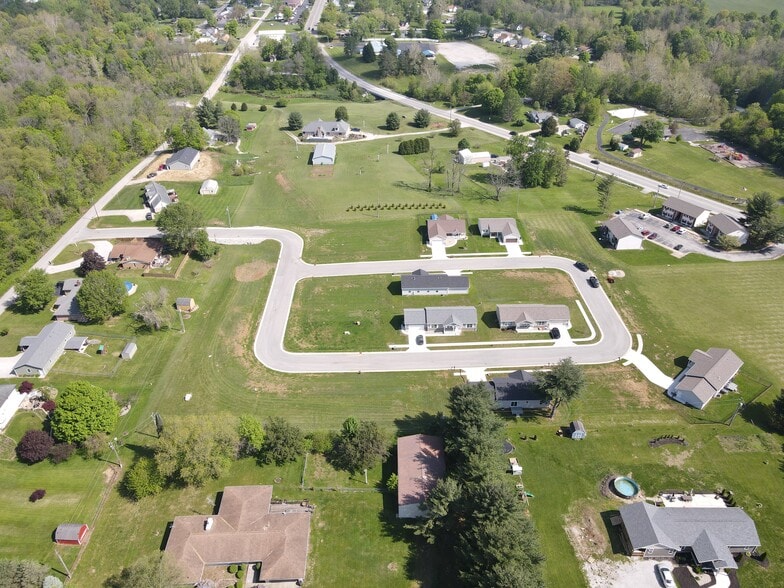 1 Doe Creek Cir, Cloverdale, IN for sale - Aerial - Image 1 of 12