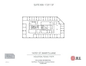 14701 St. Marys Ln, Houston, TX for lease Floor Plan- Image 1 of 1