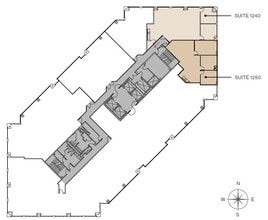501 W Broadway, San Diego, CA à louer Plan d’étage- Image 1 de 1