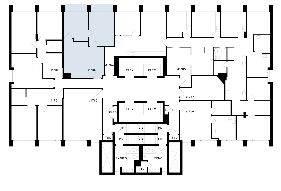 805 W Broadway, Vancouver, BC for lease Floor Plan- Image 1 of 1