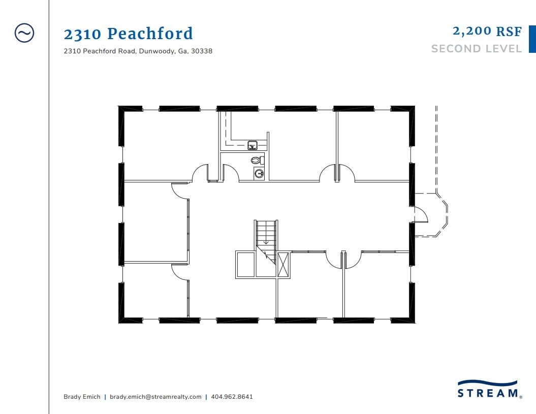 2310 Peachford Rd, Atlanta, GA à louer Plan d’étage- Image 1 de 1