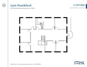 2310 Peachford Rd, Atlanta, GA à louer Plan d’étage- Image 1 de 1