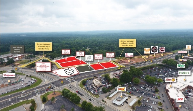 Winder Hwy, Flowery Branch, GA for lease Primary Photo- Image 1 of 2