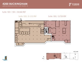 4200 Buckingham Rd, Fort Worth, TX à louer Plan d’étage- Image 1 de 2