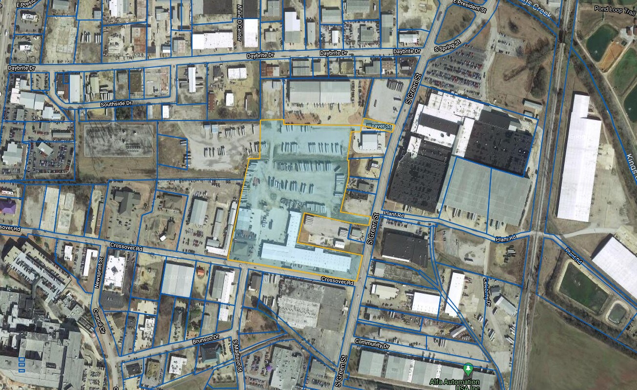 502 Crossover Rd, Tupelo, MS for sale Aerial- Image 1 of 3