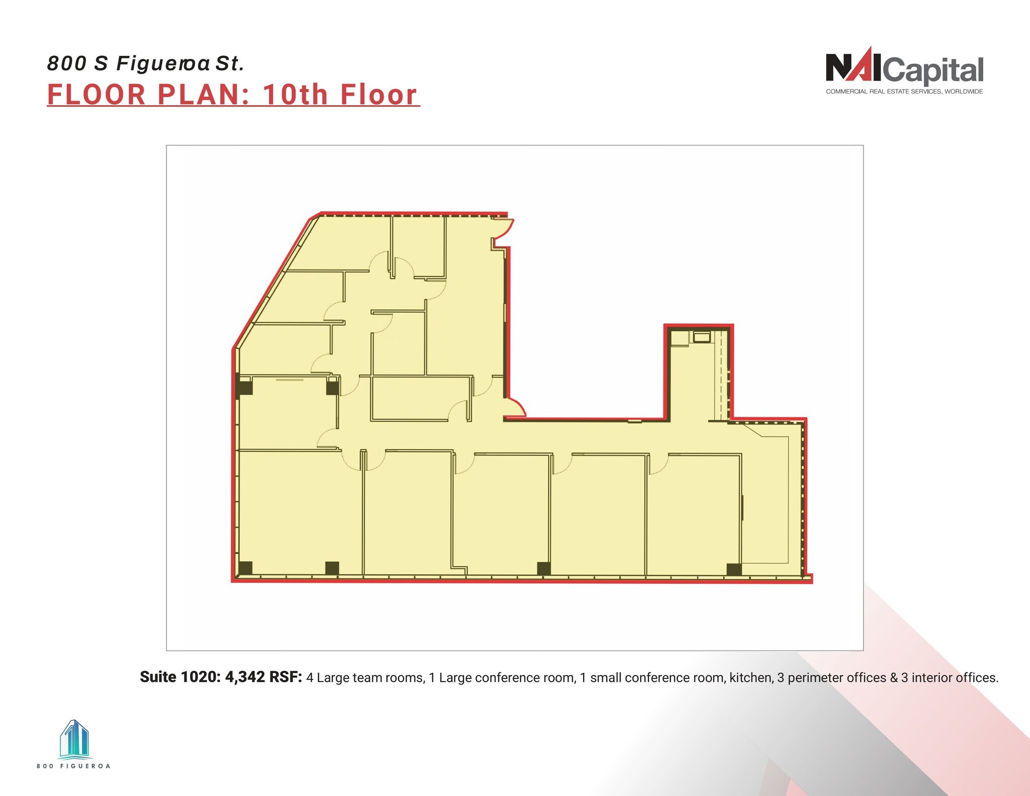 800 S Figueroa St, Los Angeles, CA for lease Floor Plan- Image 1 of 1