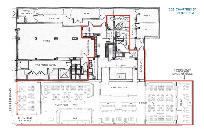 More details for 225 Chartres St, New Orleans, LA - Retail for Lease