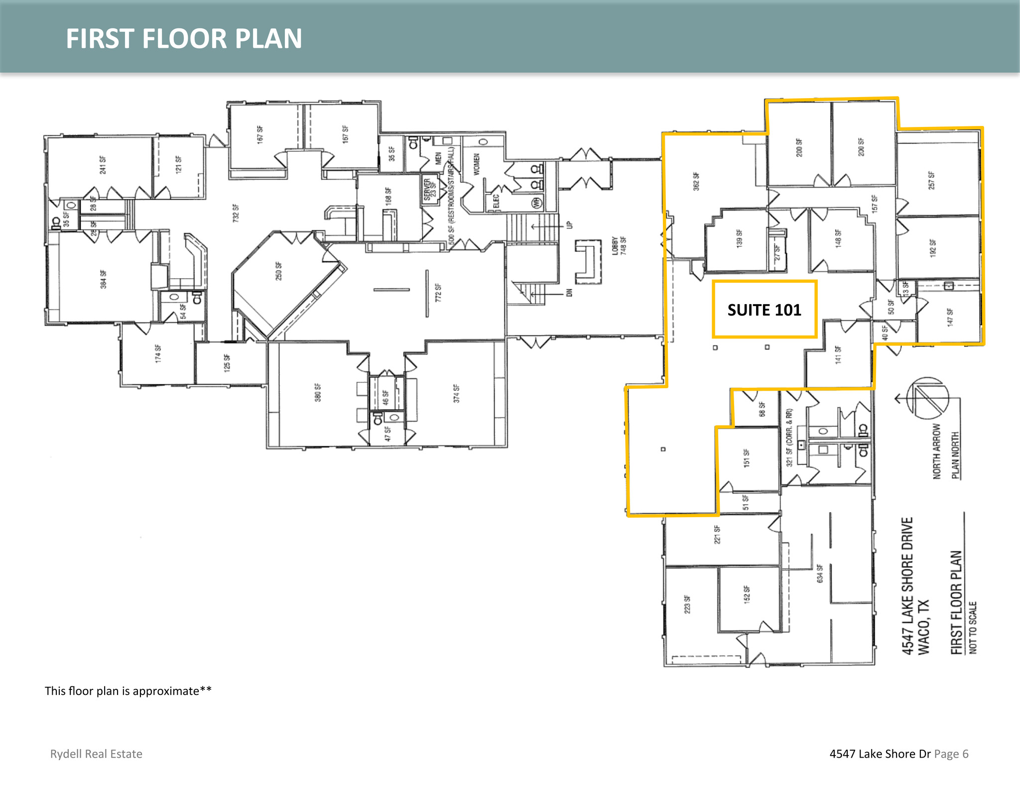 4547 Lake Shore Dr, Waco, TX for lease Site Plan- Image 1 of 1