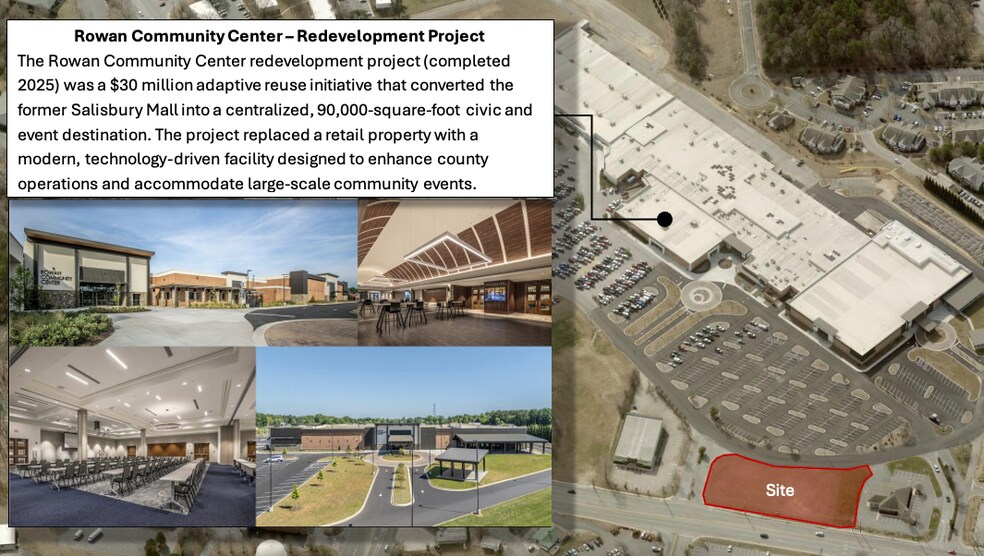 Statesville Blvd, Salisbury, NC à vendre - Photo du bâtiment - Image 2 de 7