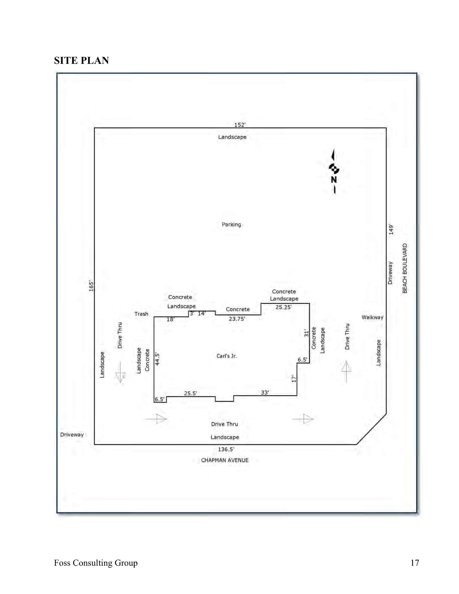 NWC BEACH BLVD  & CHAPMAN AVE, Stanton, CA for lease Site Plan- Image 1 of 1