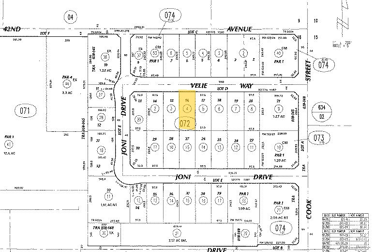 74854 Velie Way, Palm Desert, CA à louer - Plan cadastral - Image 3 de 3