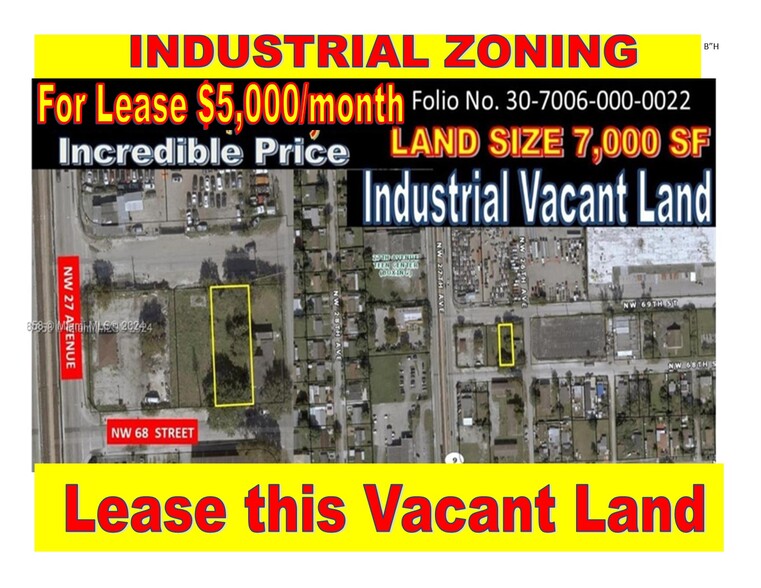 2622 NW 68th St, Miami, FL for lease - Building Photo - Image 1 of 1