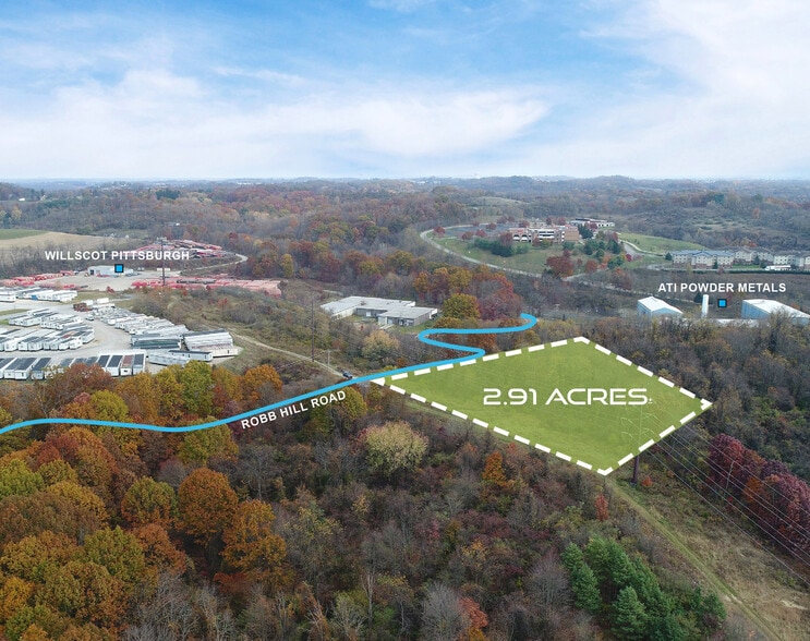 0 Robb Hill Rd, Oakdale, PA à vendre - Aérien - Image 2 de 5