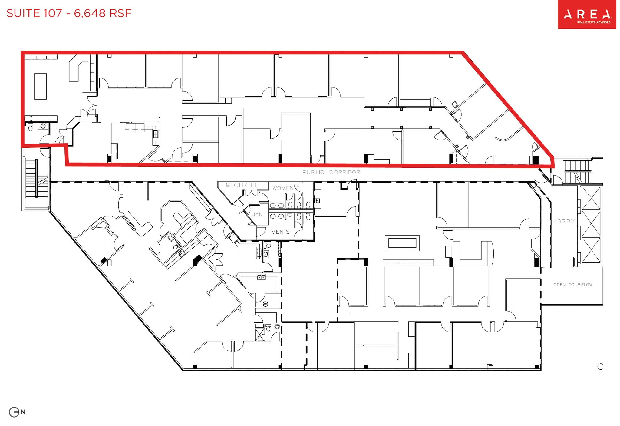 801 W 47th St, Kansas City, MO à louer Plan d’étage- Image 1 de 1