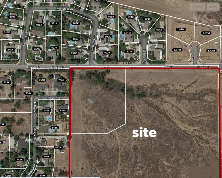 0 Bradley St, Riverside, CA for sale - Aerial - Image 2 of 4
