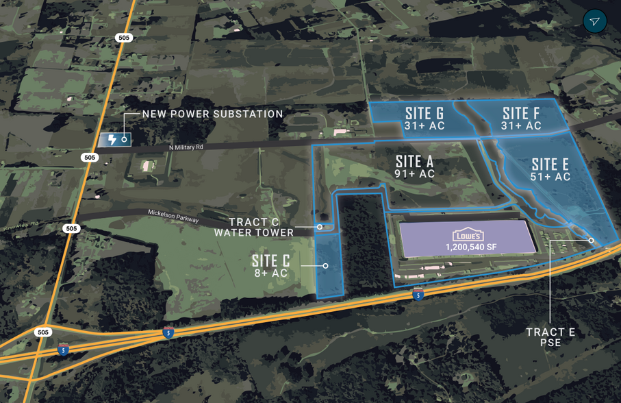 N Military Rd, Winlock, WA à vendre - Photo du bâtiment - Image 3 de 4