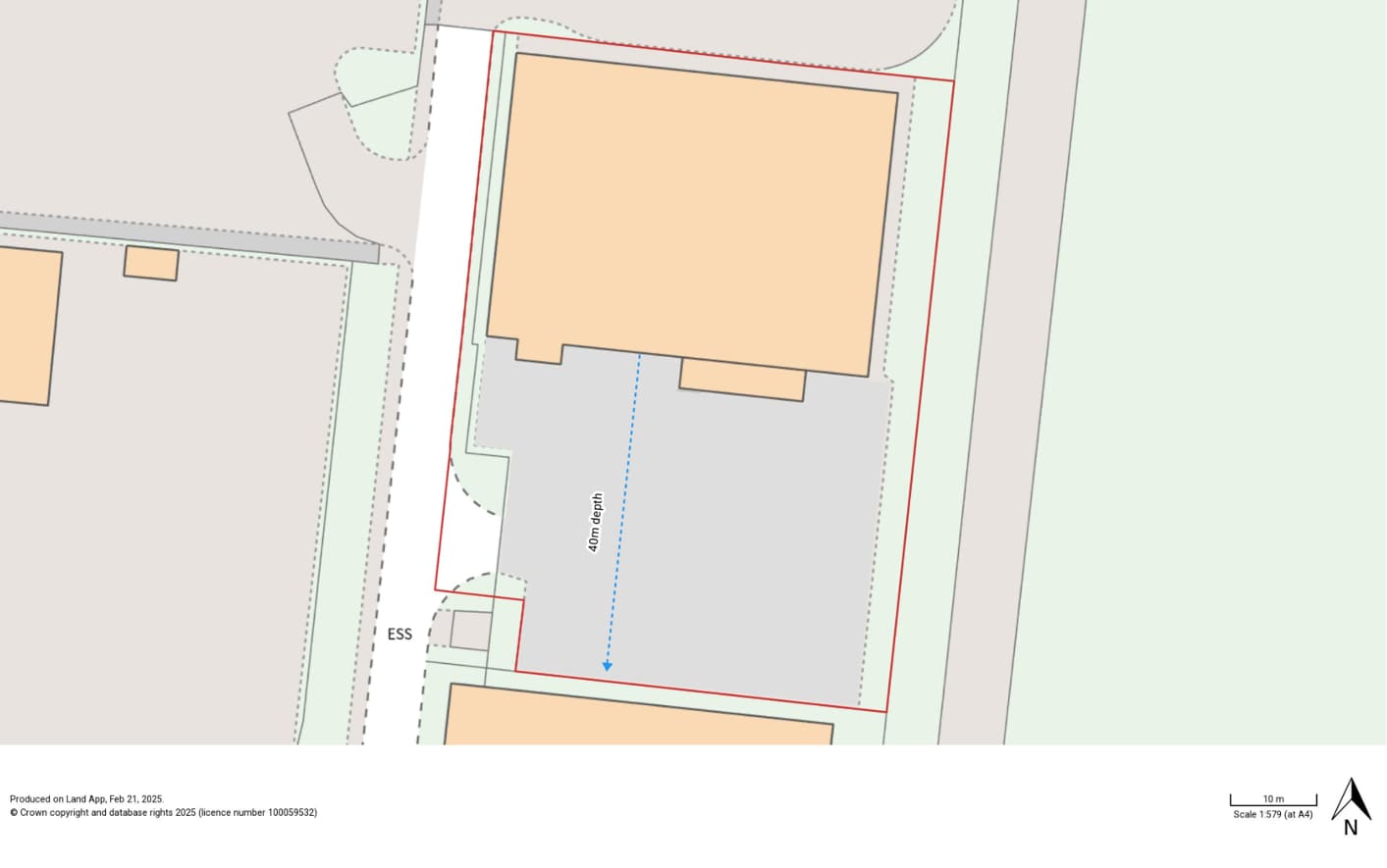 Challenge Rd, Ashford à louer Plan cadastral- Image 1 de 1