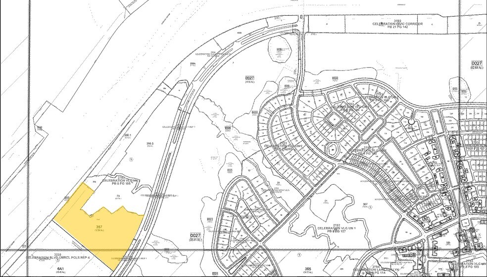 1180 Celebration Blvd, Celebration, FL à louer - Plan cadastral - Image 2 de 7