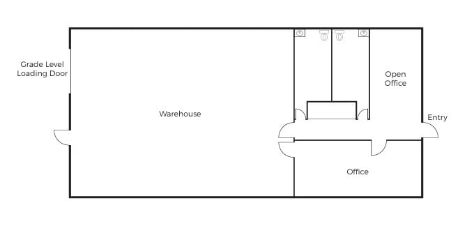 5482 Complex St, San Diego, CA à louer Plan d’étage- Image 1 de 1