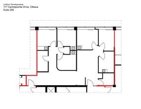 117 Centrepointe Dr, Ottawa, ON for lease Site Plan- Image 1 of 7
