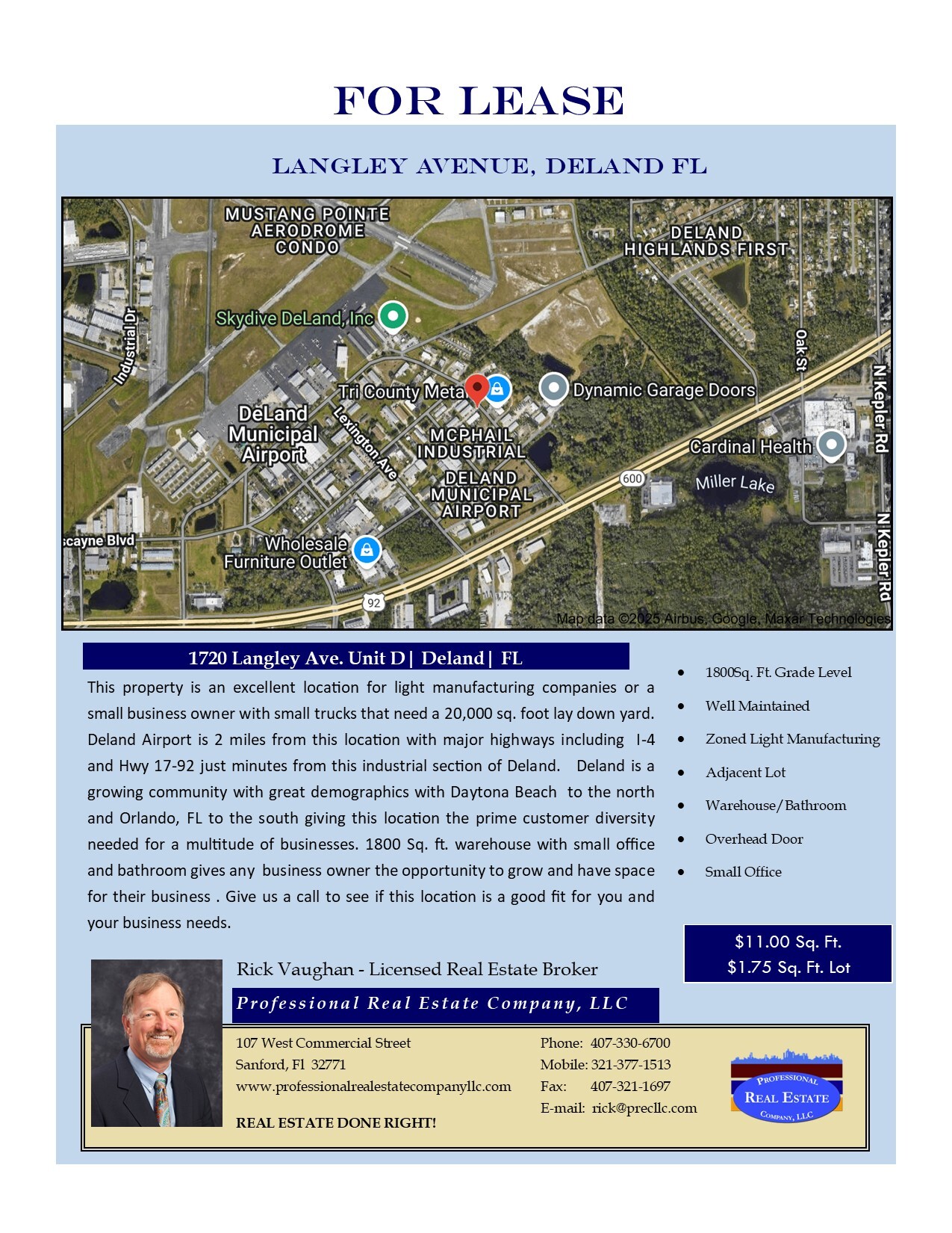 1720 Langley Ave, Deland, FL for lease Interior Photo- Image 1 of 1