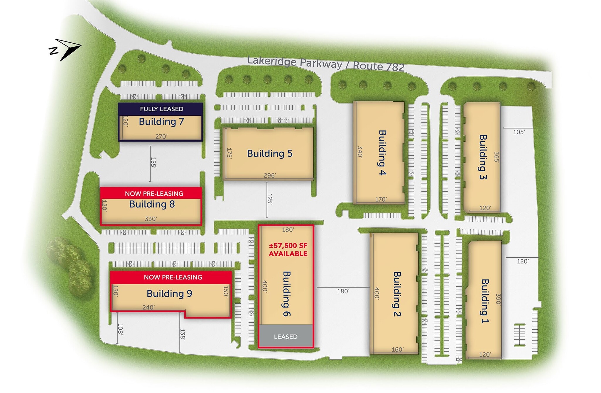 10408 Lakeridge Pky, Ashland, VA for lease Site Plan- Image 1 of 1
