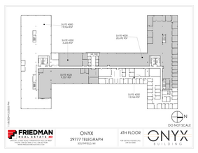 29777 Telegraph Rd, Southfield, MI for lease Floor Plan- Image 2 of 2