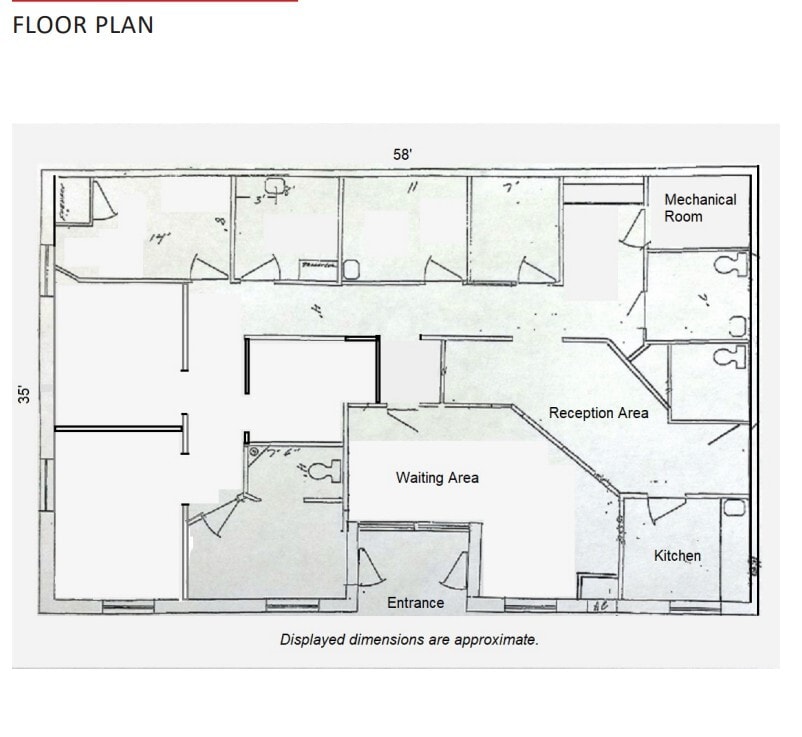 17272-17294 Farmington Rd, Livonia, MI for lease Floor Plan- Image 1 of 1