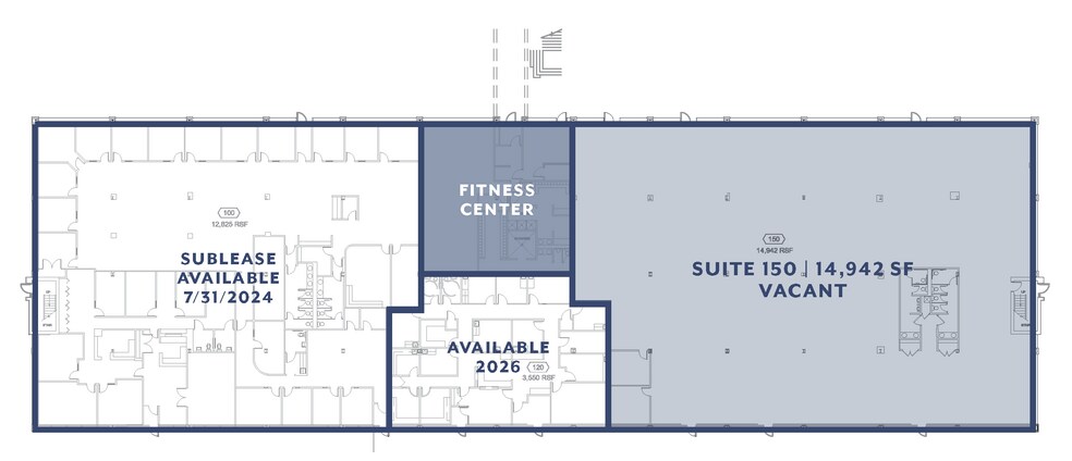 5700 Lombardo Center, Seven Hills, OH à louer - Plan d’étage - Image 2 de 10