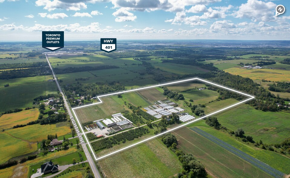 8890 Eighth Line, Halton Hills, ON à vendre - Aérien - Image 1 de 1