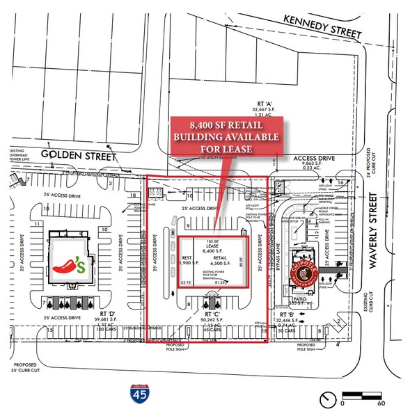 12650 Interstate 45 N, Willis, TX à louer - Plan de site - Image 2 de 2
