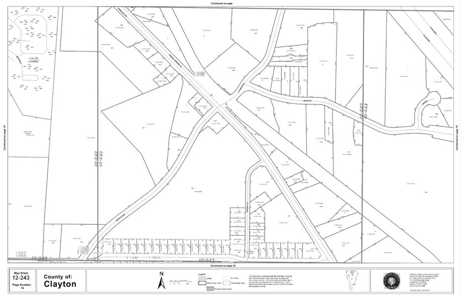 1820 Rock Cut Rd, Conley, GA à louer - Plan cadastral - Image 3 de 3