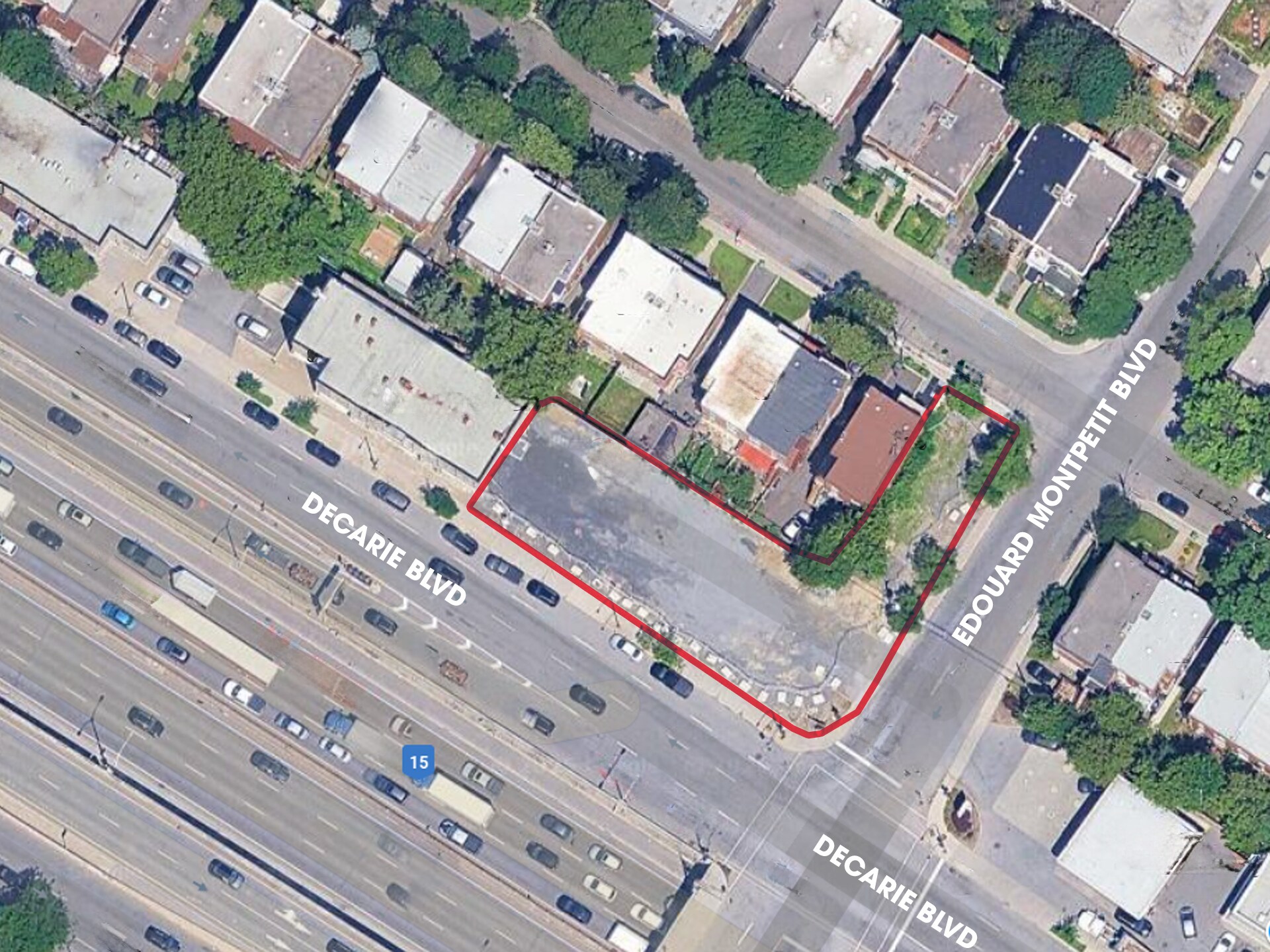 5455 Boul Décarie, Montréal, QC à vendre Aérien- Image 1 de 1