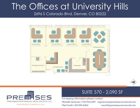 2696 S Colorado Blvd, Denver, CO for lease Floor Plan- Image 1 of 1
