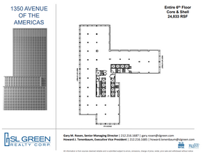 1350 Avenue of the Americas, New York, NY à louer Plan d  tage- Image 2 de 2