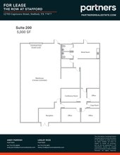 3750-3776 Greenbriar Dr, Stafford, TX à louer Plan de site- Image 1 de 1