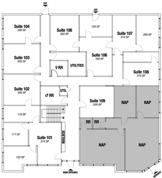 1818 Industrial Rd, Las Vegas, NV à louer - Photo du bâtiment - Image 3 de 4