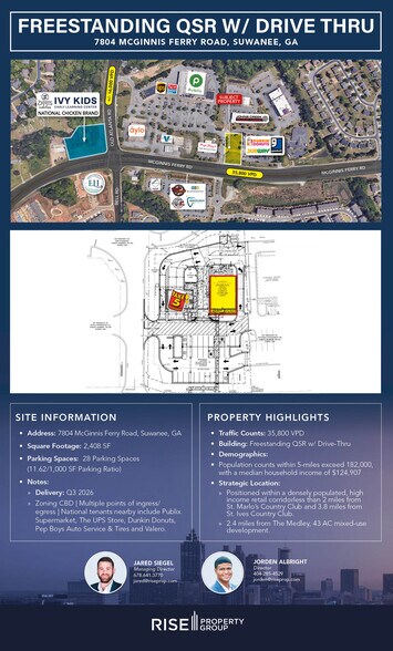 7804 McGinnis Ferry Road, Suwanee, GA for lease - Building Photo - Image 2 of 3